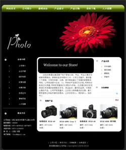No.8006  数码摄影器材公司网站